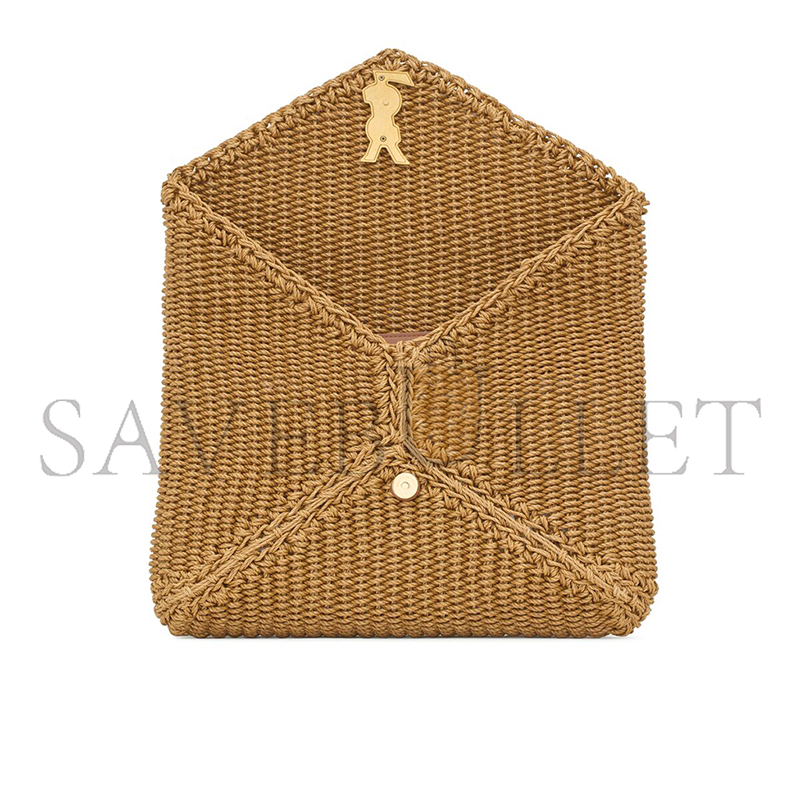 YSL CASSANDRE LARGE ENVELOPE POUCH IN ROPE 769307FAEA62033 (29.5*18*4.5cm) YSL CASSANDRE LARGE ENVELOPE POUCH IN ROPE 769307FAEA62033 (29.5*18*4.5cm)